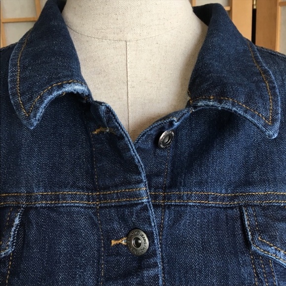 Motto Denim Jean Jacket SZ XL - Picture 4 of 8